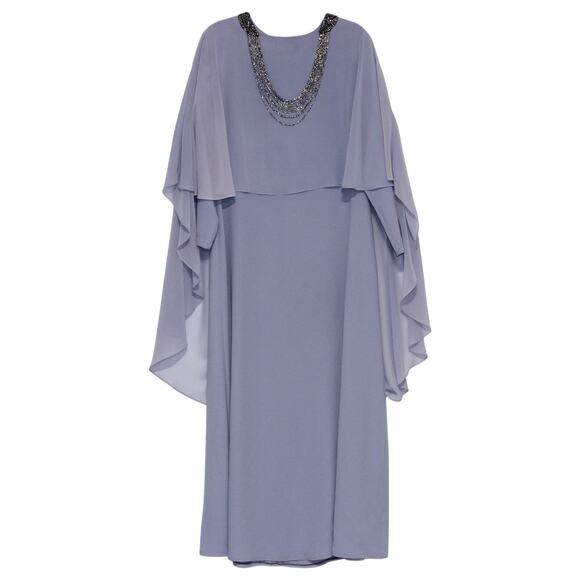 Tuay Lilac Purple Modest Hijabi Formal Maxi Dress Size 46 Large - Picture 3 of 12
